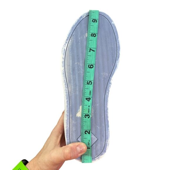 Thakoon Blue Custom Hand-Dyed High-Top Sneakers Tennis Shoes SZ 37 New In Box - Picture 10 of 12